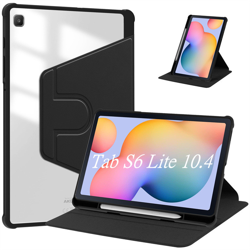 Remarkable Tablet Accessories - Samsung Galaxy Tab S6 Lite用ケース 360度回転スマートタブレットカバー