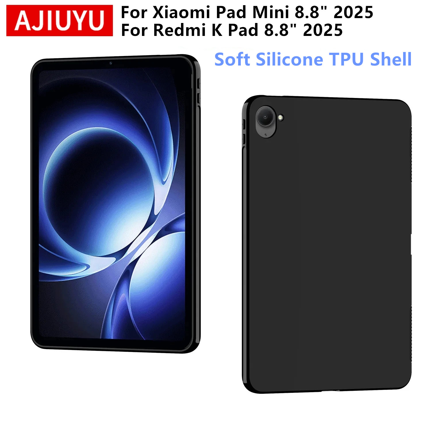Redmi Tablet Accessories - Redmi K Pad 8.8インチ 2025用ソフトケース シリコンTPUカバーシェル