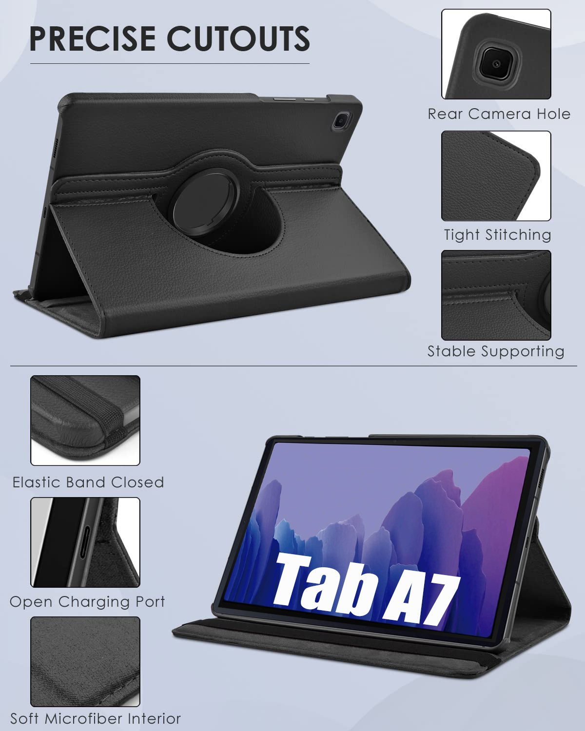 回転ケース Samsung Galaxy Tab A7 10 - Remarkable Tablet Accessories のレビューと価格