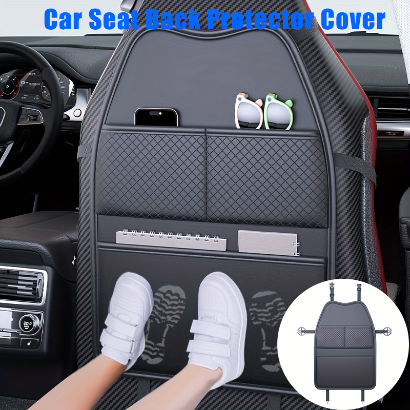 新型車用シート保護カバー 車用シートキックプルーフパッド ポ - Tablet Accessories Bag のレビューと価格