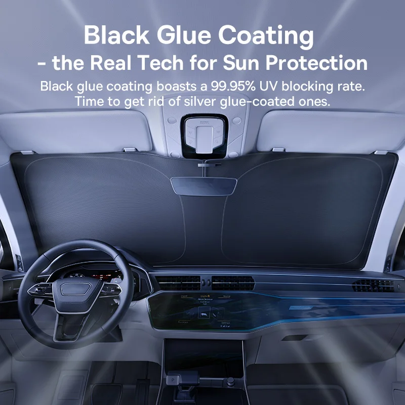 Baseus GoTrip DT1 車のフロントガラスサンシ - Accessories For Android Tablet のレビューと価格