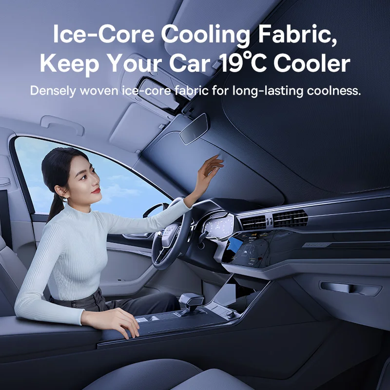 Baseus GoTrip DT1 車のフロントガラスサンシ - Accessories For Android Tablet のレビューと価格
