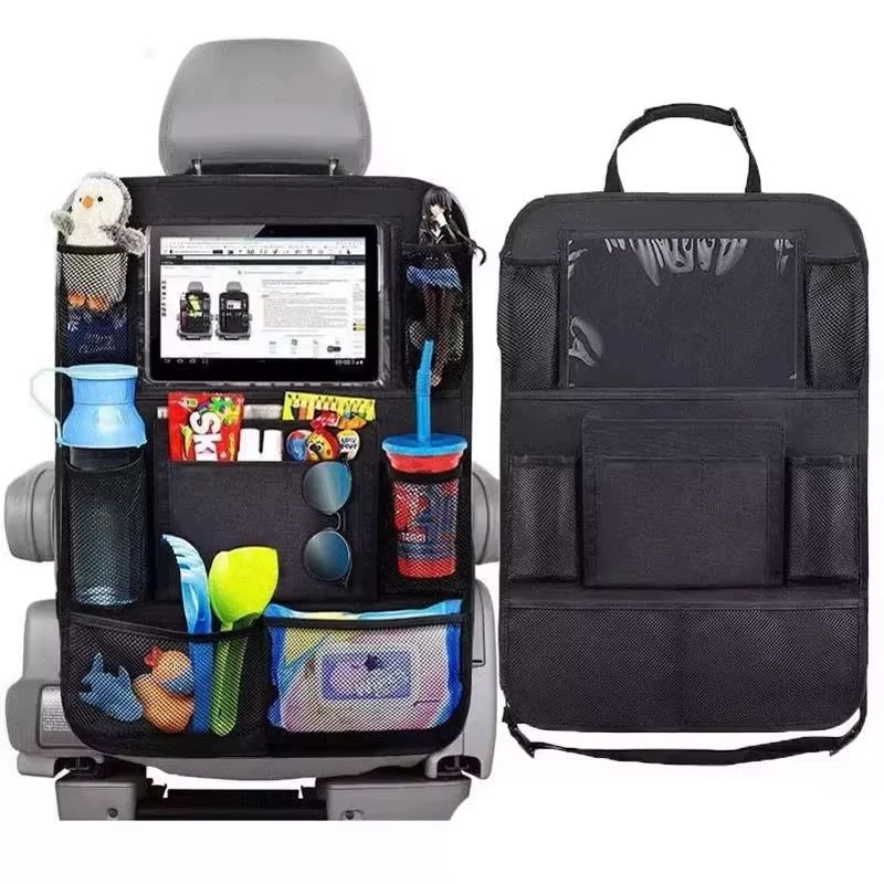 カーシートオーガナイザー 多機能オックスフォード生地 車用後 - Tablet Accessories Bag のレビューと価格