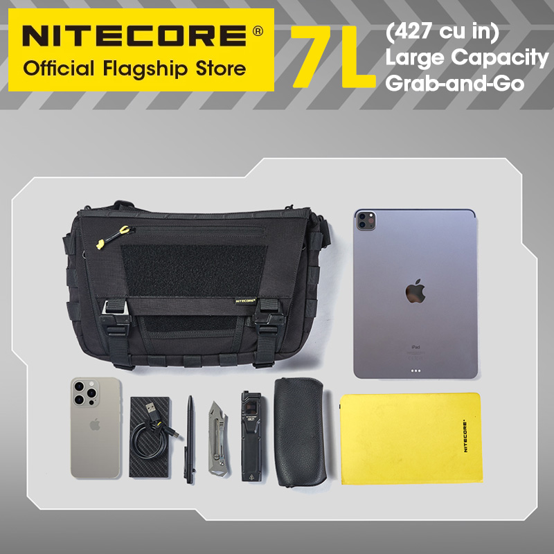 NITECORE SLB06 通勤クロスボディバッグ黒スリン - Tablet Accessories Bag のレビューと価格