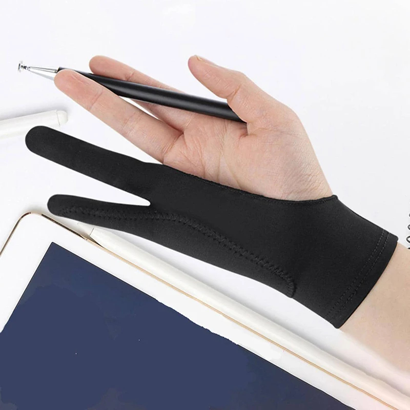 1/2 個シングル/三層 2 指アンチミスタッチペイントスケ - Drawing Glove Artist のレビューと価格