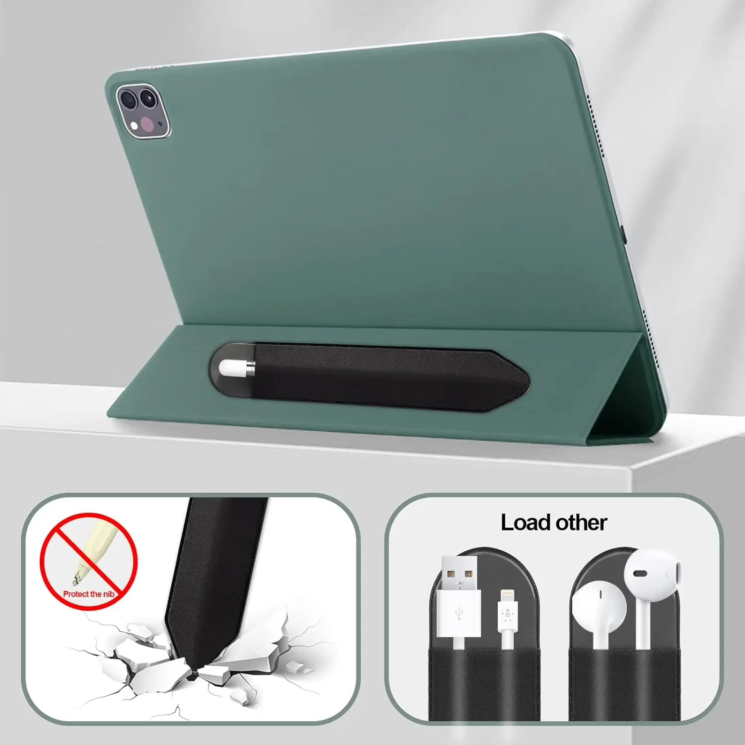 Apple iPad/iPencil用 粘着式スタイラスペン - Tablet Accessories Bag のレビューと価格