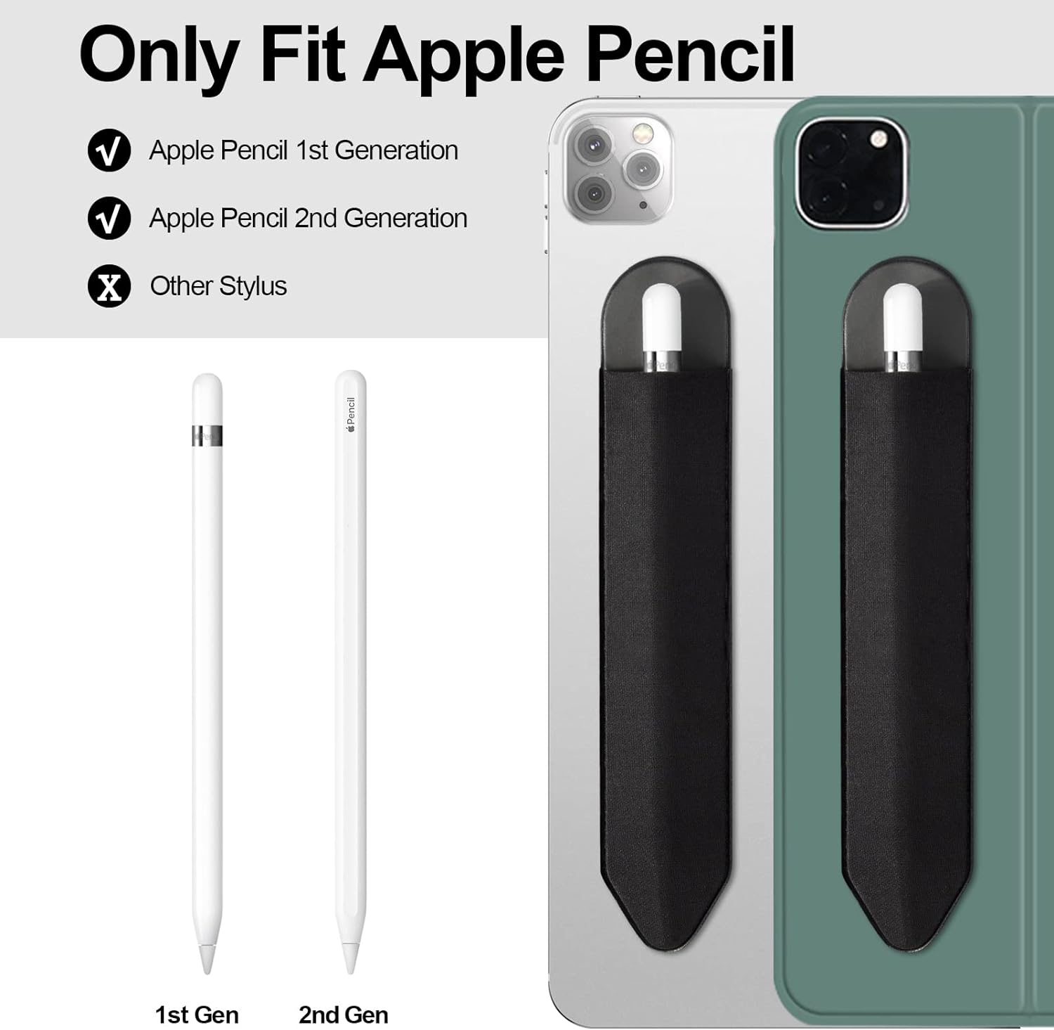 Apple iPad/iPencil用 粘着式スタイラスペン - Tablet Accessories Bag のレビューと価格