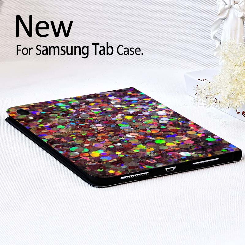 キラキラ輝く模様デザインのSamsung Galaxy Ta - Remarkable Tablet Accessories のレビューと価格
