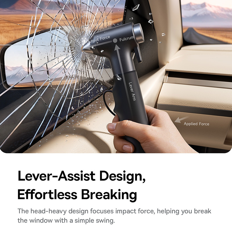 Baseus GoTrip DT2 車用安全ハンマー タング - Accessories For Android Tablet のレビューと価格