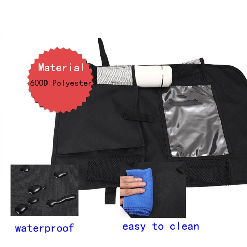 車の後部座席オーガナイザー タッチスクリーンタブレットホルダ - Tablet Accessories Bag のレビューと価格