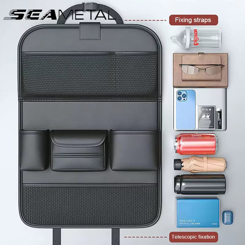 SEAMETAL カーシートバックオーガナイザー自動後部座席 - Tablet Accessories Bag のレビューと価格