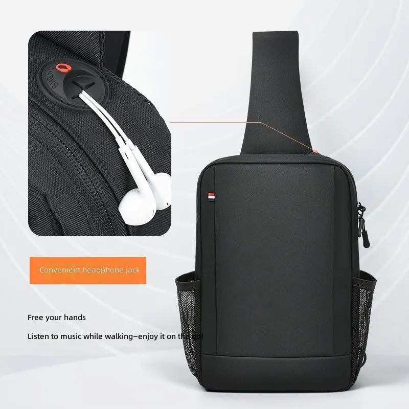 大容量iPadバッグ メンズ用 クロスボディストラップ付き  - Tablet Accessories Bag のレビューと価格