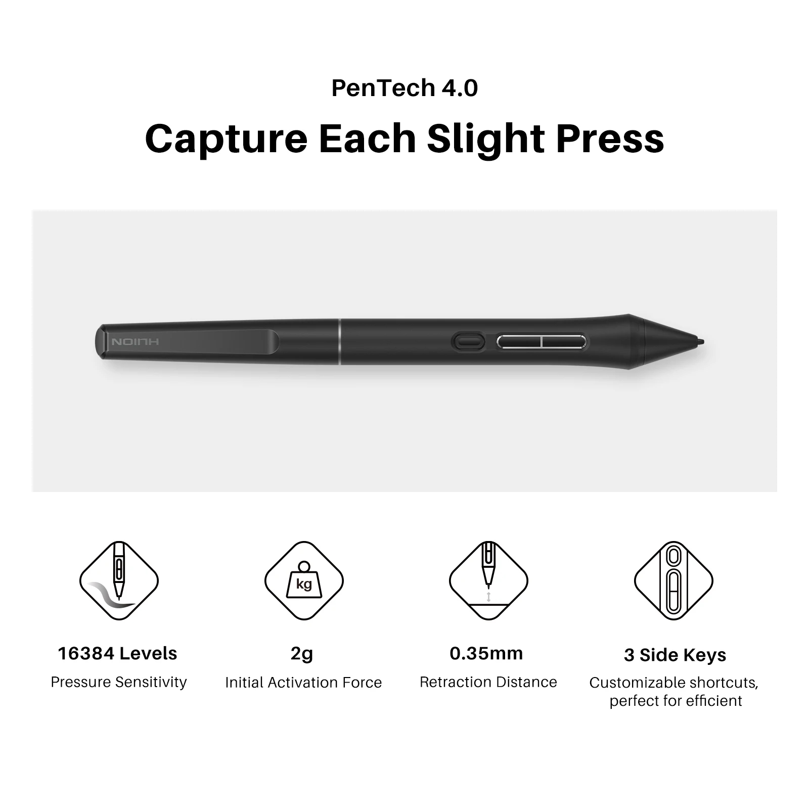 HUION-グラフィックタブレットKamvas,16K,圧力 - Graphic Tablet Accessories のレビューと価格