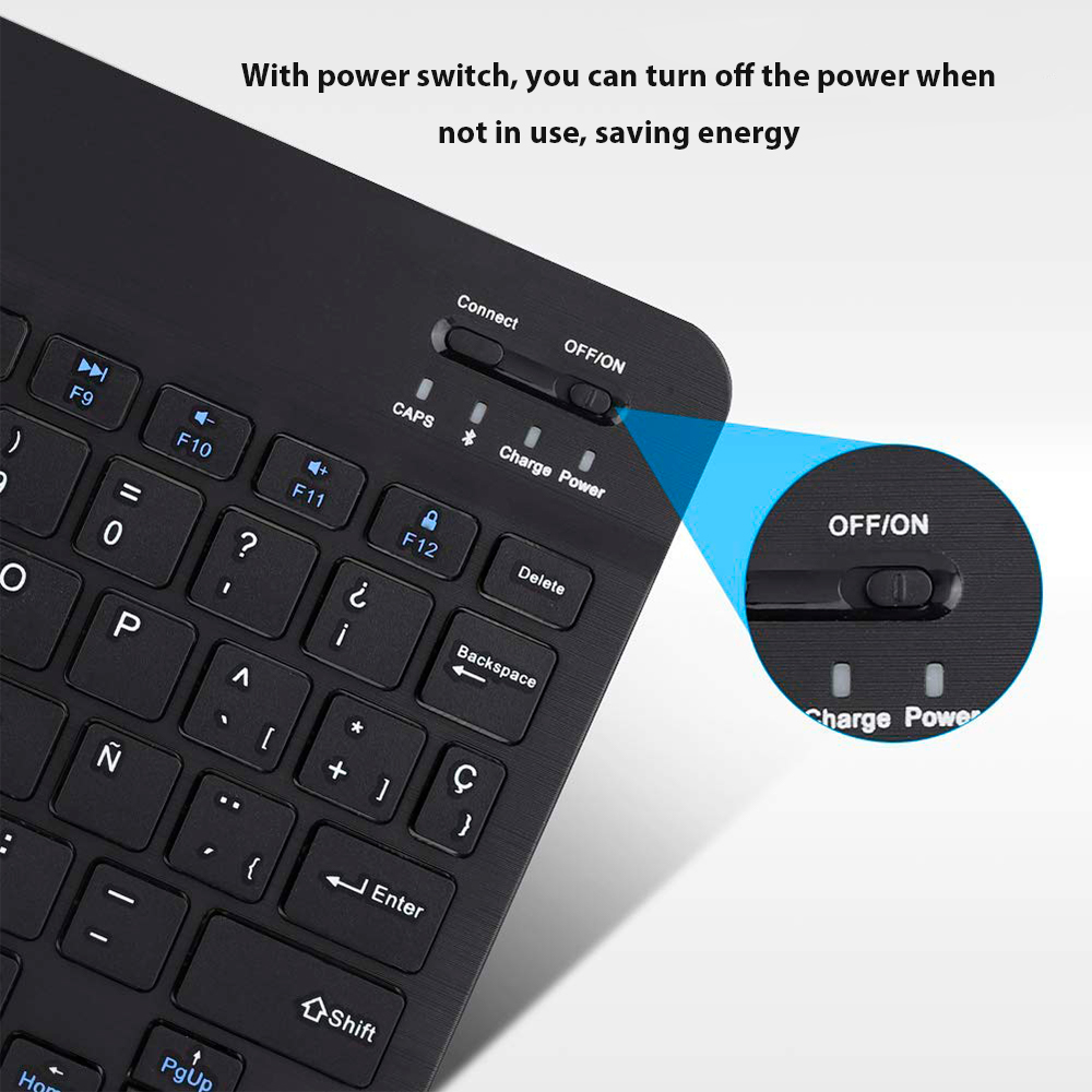 Bluetooth ワイヤレスキーボード Android I - Accessories For Android Tablet のレビューと価格